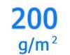 solvent uv latexpapier - gewicht 200 g/m2